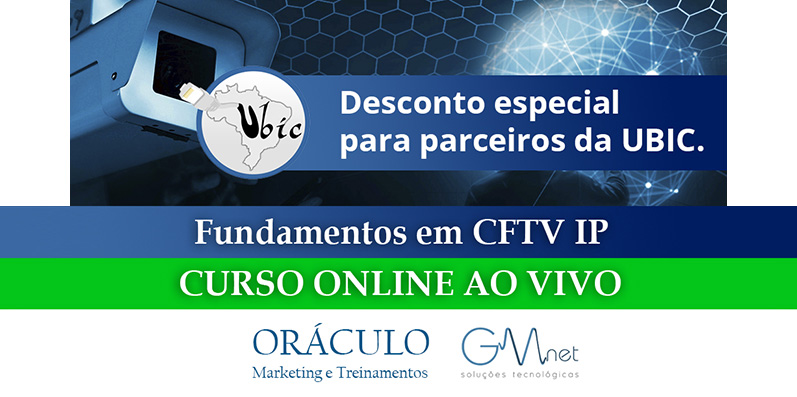 CURSO FUNDAMENTOS CFTV IP - CURSO ONLINE AO VIVO