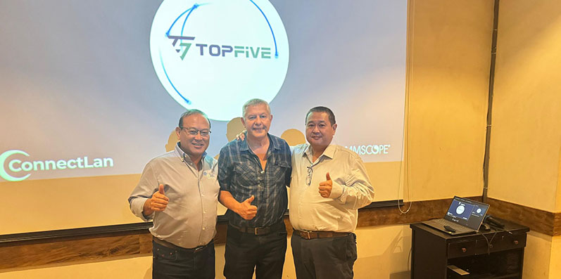 Evento Top Five Connectlan - Commscope