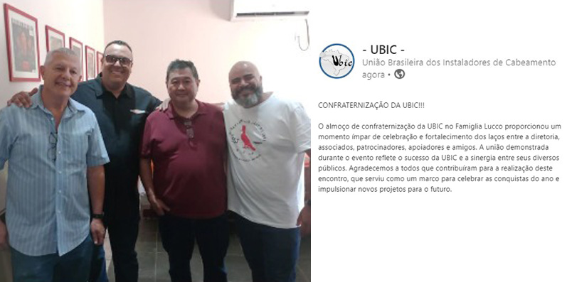 CONFRATERNIZAÇÃO DA UBIC!!!