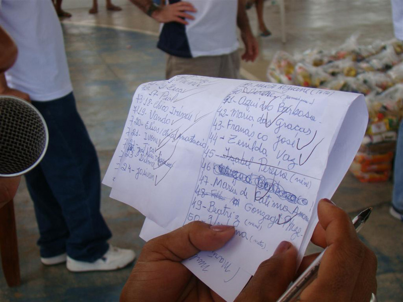 Ação Social Construção de Cisternas - UBIC