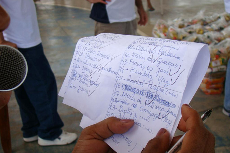 Ação Social Construção de Cisternas - UBIC