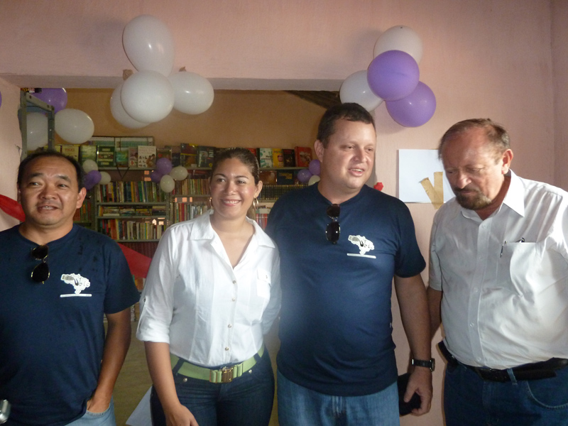 Entrega de Cisternas e Biblioteca Solidaria - Comunidade de Targinos/Canindé/CE