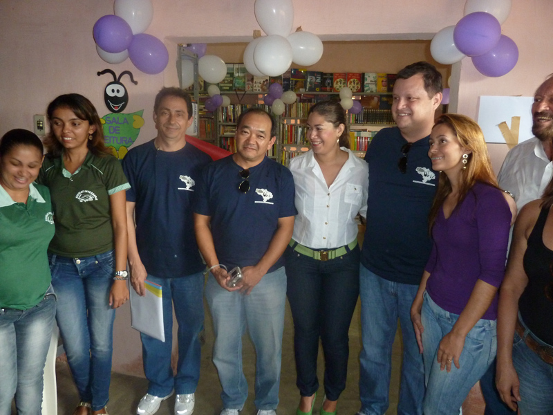 Entrega de Cisternas e Biblioteca Solidaria - Comunidade de Targinos/Canindé/CE