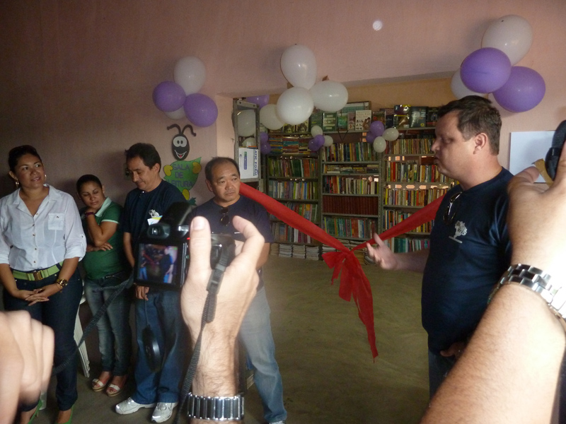 Entrega de Cisternas e Biblioteca Solidaria - Comunidade de Targinos/Canindé/CE