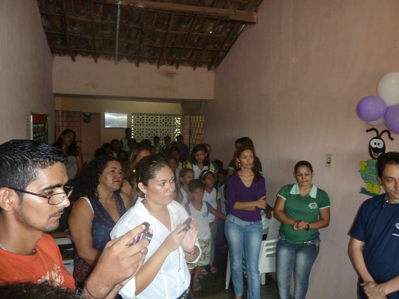 Entrega de Cisternas e Biblioteca Solidaria - Comunidade de Targinos/Canindé/CE