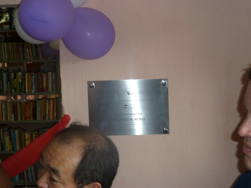 Entrega de Cisternas e Biblioteca Solidaria - Comunidade de Targinos/Canindé/CE