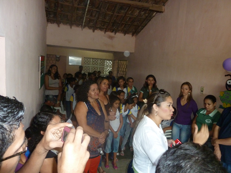 Entrega de Cisternas e Biblioteca Solidaria - Comunidade de Targinos/Canindé/CE