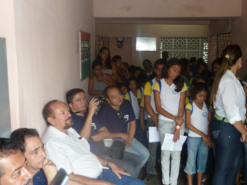 Entrega de Cisternas e Biblioteca Solidaria - Comunidade de Targinos/Canindé/CE