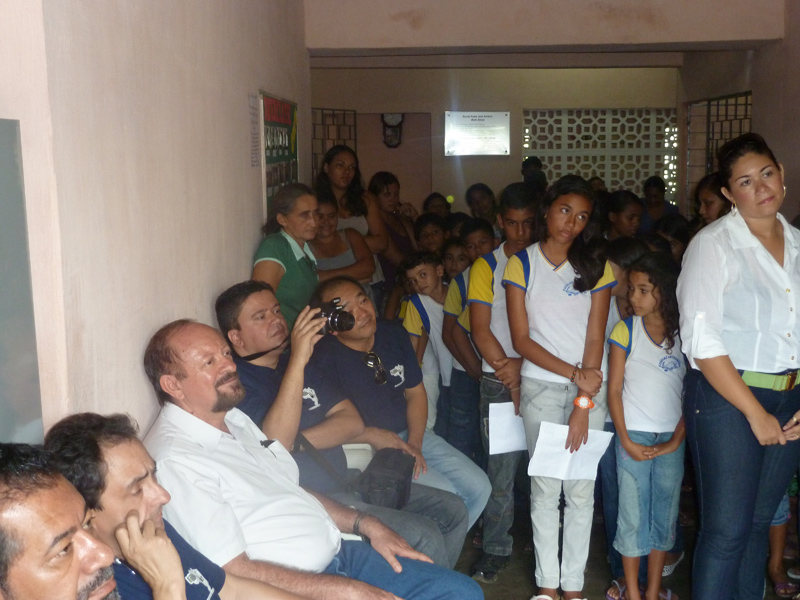 Entrega de Cisternas e Biblioteca Solidaria - Comunidade de Targinos/Canindé/CE