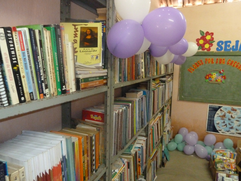 Entrega de Cisternas e Biblioteca Solidaria - Comunidade de Targinos/Canindé/CE