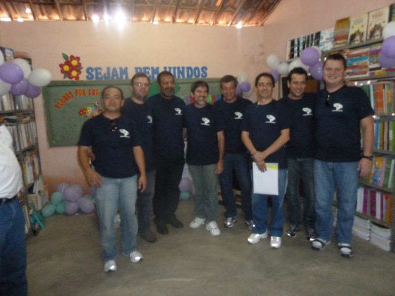 Entrega de Cisternas e Biblioteca Solidaria - Comunidade de Targinos/Canindé/CE