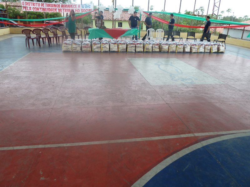 Entrega de Cisternas e Biblioteca Solidaria - Comunidade de Targinos/Canindé/CE