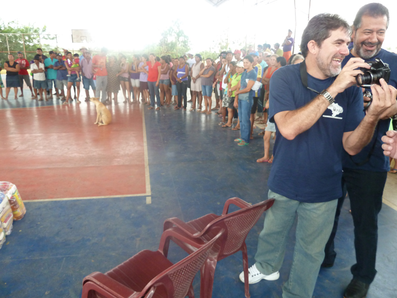 Entrega de Cisternas e Biblioteca Solidaria - Comunidade de Targinos/Canindé/CE