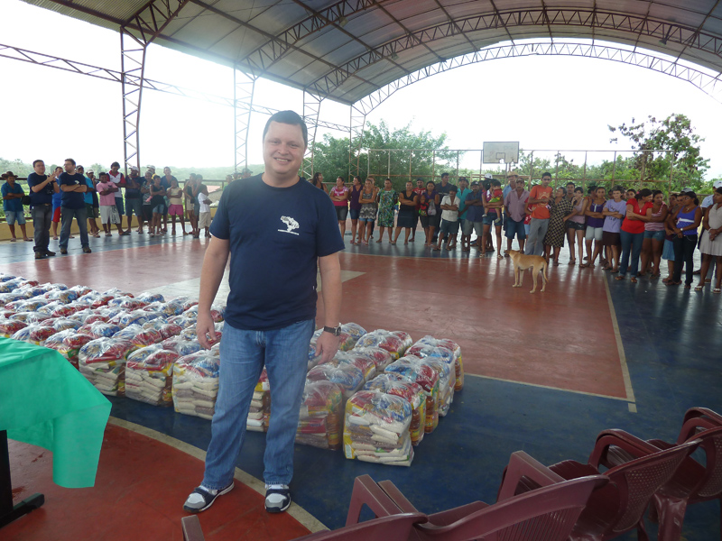 Entrega de Cisternas e Biblioteca Solidaria - Comunidade de Targinos/Canindé/CE
