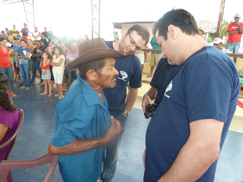 Entrega de Cisternas e Biblioteca Solidaria - Comunidade de Targinos/Canindé/CE