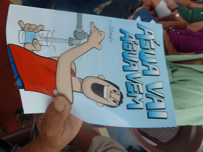 Entrega de Cisternas e Biblioteca Solidaria - Comunidade de Targinos/Canindé/CE