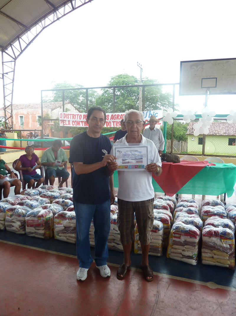 Entrega de Cisternas e Biblioteca Solidaria - Comunidade de Targinos/Canindé/CE