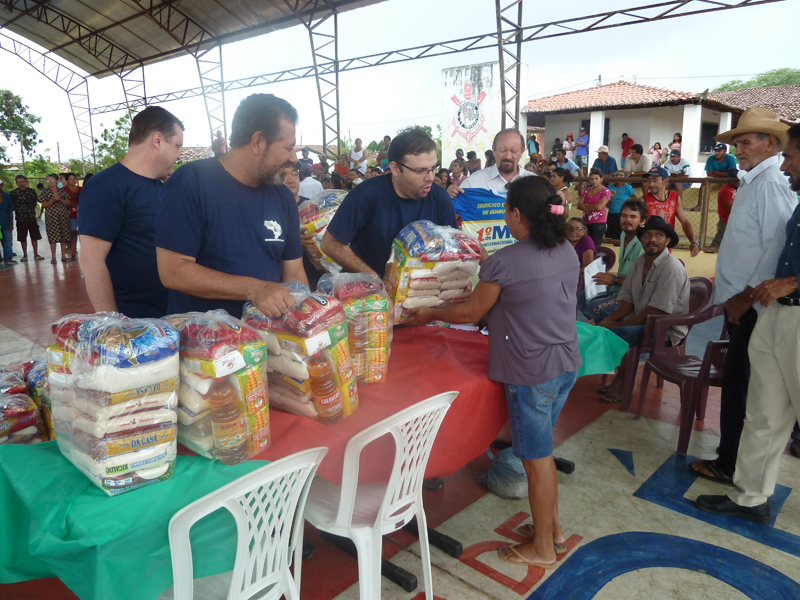 Entrega de Cisternas e Biblioteca Solidaria - Comunidade de Targinos/Canindé/CE