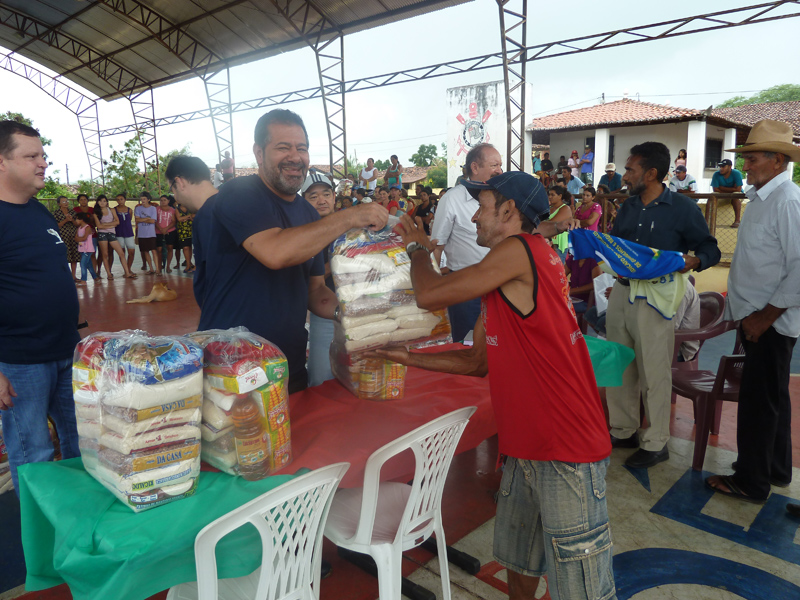 Entrega de Cisternas e Biblioteca Solidaria - Comunidade de Targinos/Canindé/CE