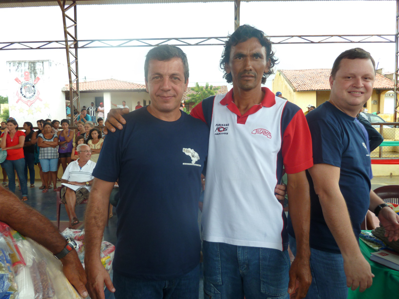 Entrega de Cisternas e Biblioteca Solidaria - Comunidade de Targinos/Canindé/CE