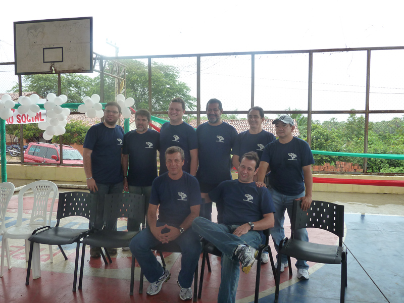 Entrega de Cisternas e Biblioteca Solidaria - Comunidade de Targinos/Canindé/CE