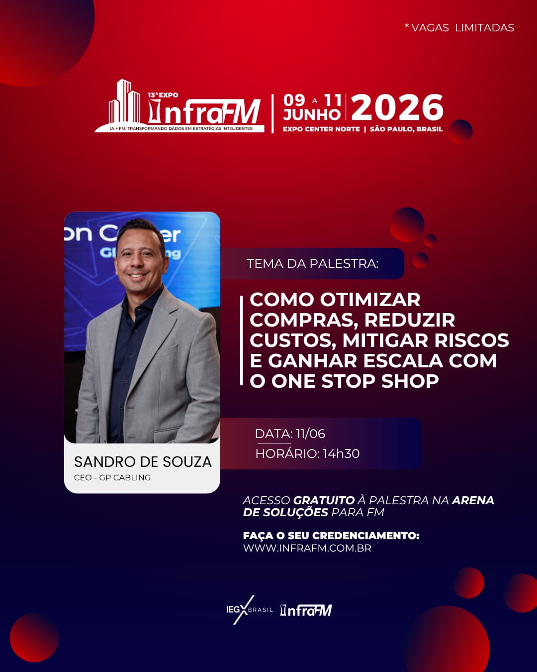 Palestra Como Otimizar Compras Reduzir Custos, Mitigar Riscos e Ganhar Escala com o One Stop Shop