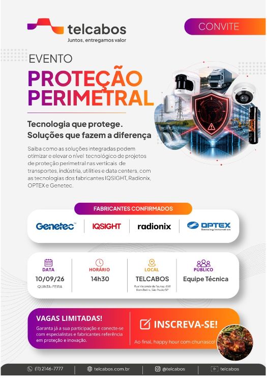 Proteção Perimetral Inteligente: da detecção à tomada de decisão.