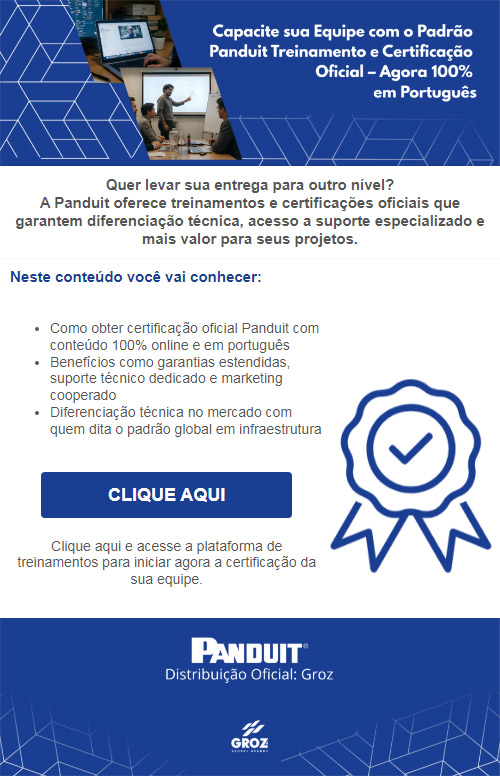 Capacite sua equipe com o padrão Panduit
