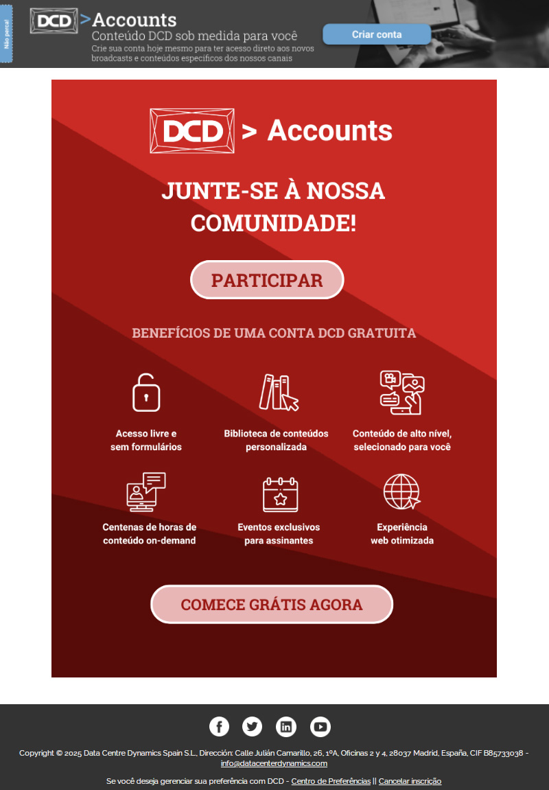 Explore o melhor conteúdo do setor com acesso gratuito e direto