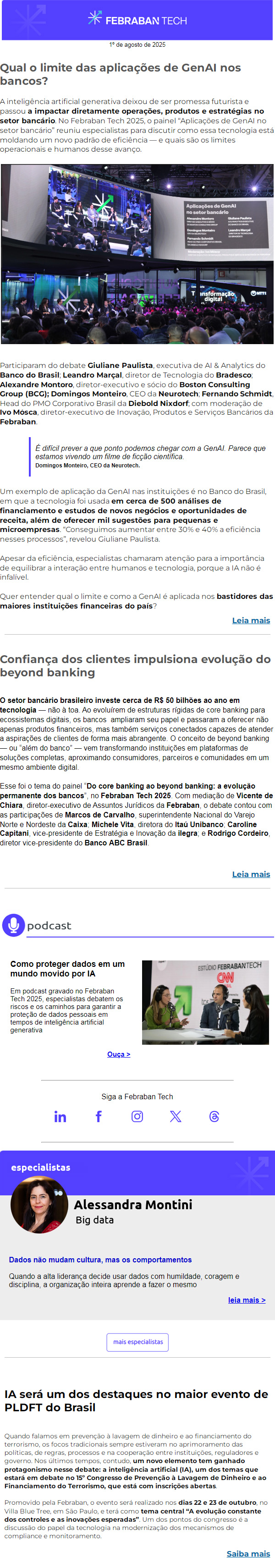 Qual o limite das aplicações de IA nos bancos?