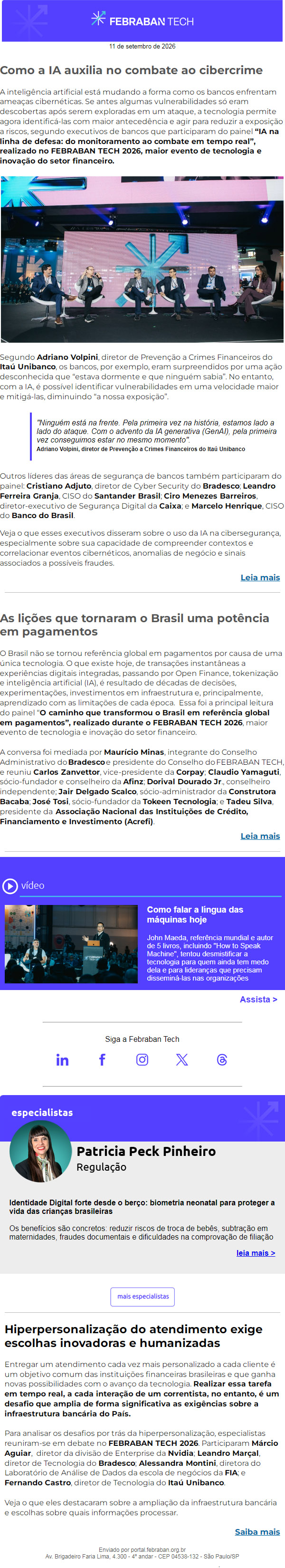 Como a IA auxilia no combate ao cibercrime - Newsletter