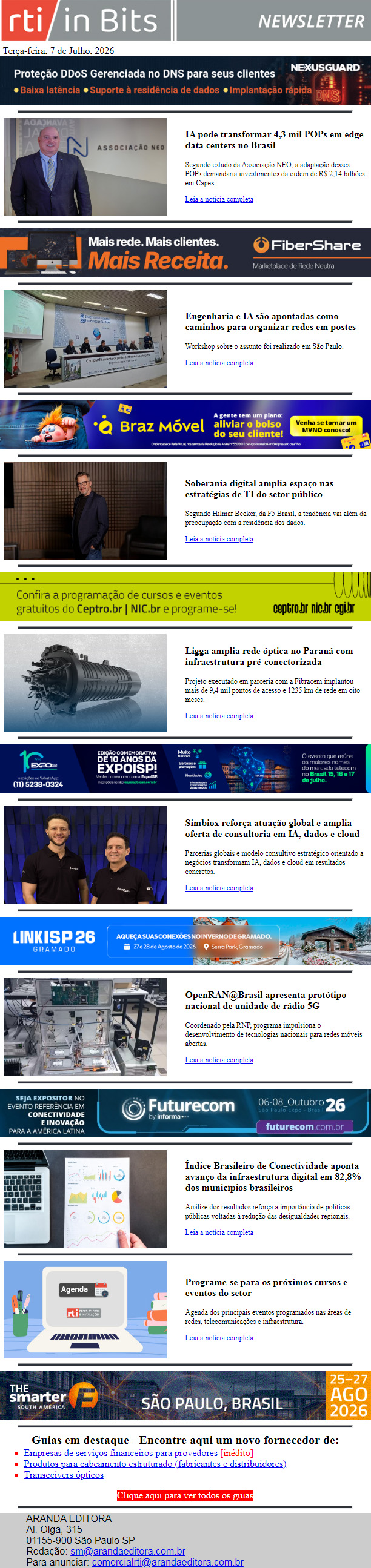 POPs podem se tornar edge data centers | Soberania digital no setor público