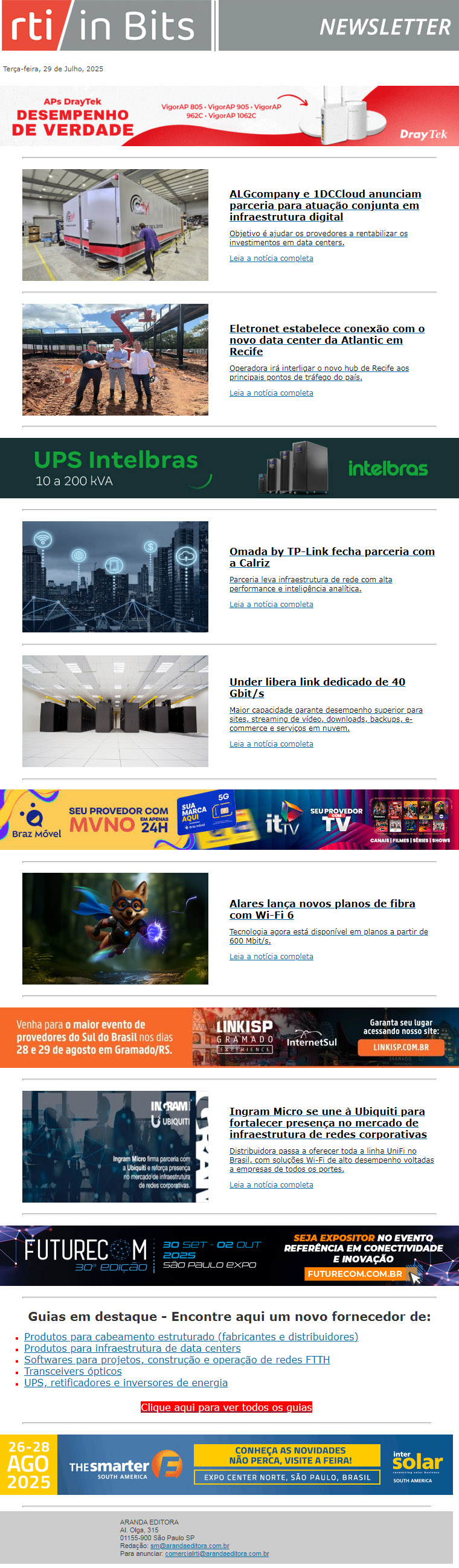 Parcerias estratégicas impulsionam conectividade e desempenho no setor de redes